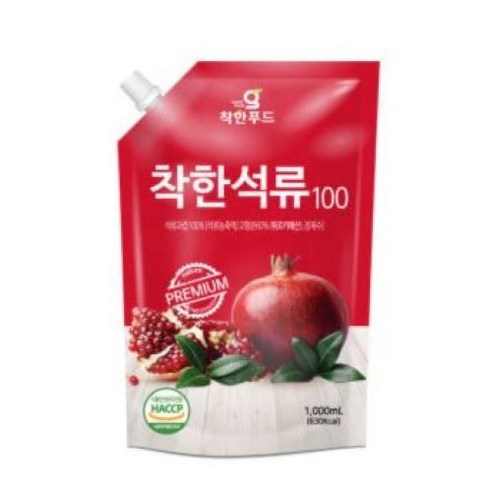 착한푸드 착한석류100 1L 석류즙, 1L, 1개