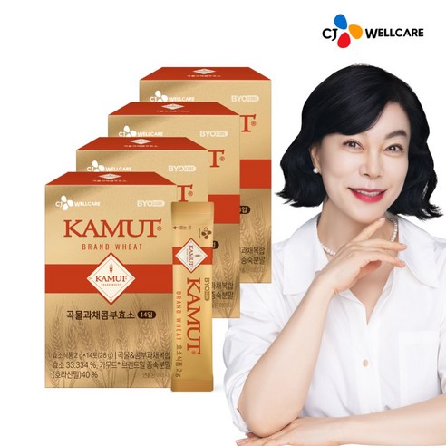 CJ 바이오코어 카무트 곡물콤부효소 14포