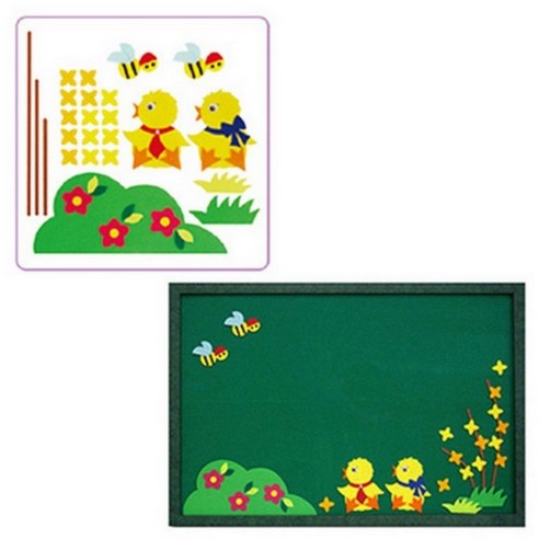 환경꾸미기소품/중/병아리