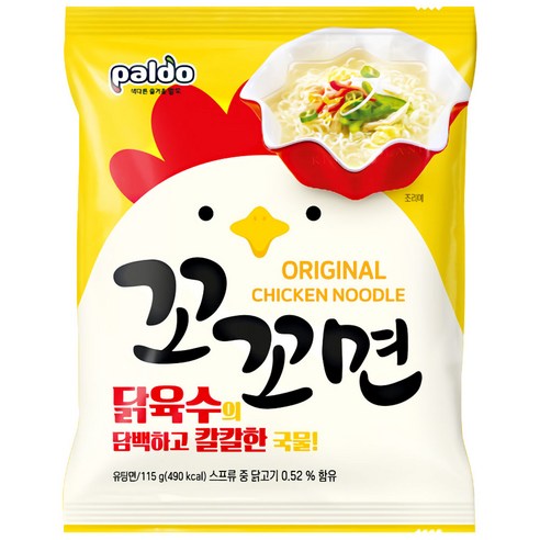 이젠서진 팔도 꼬꼬면 115g 10개