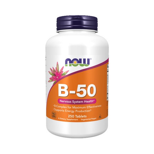 Now Foods B-50 식물성 캡슐