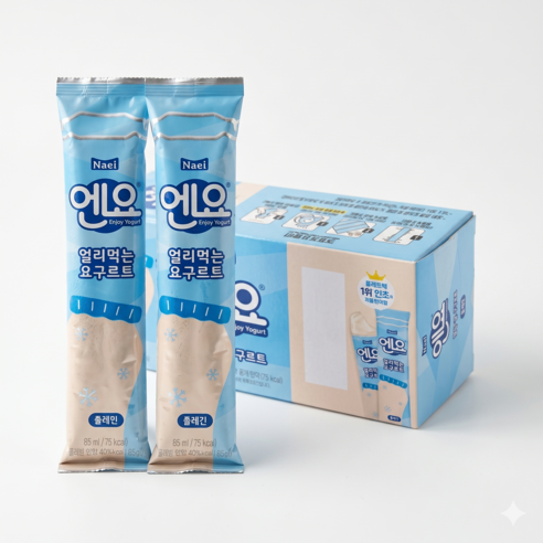 엔요 얼려먹는 요구르트, 85ml, 24개