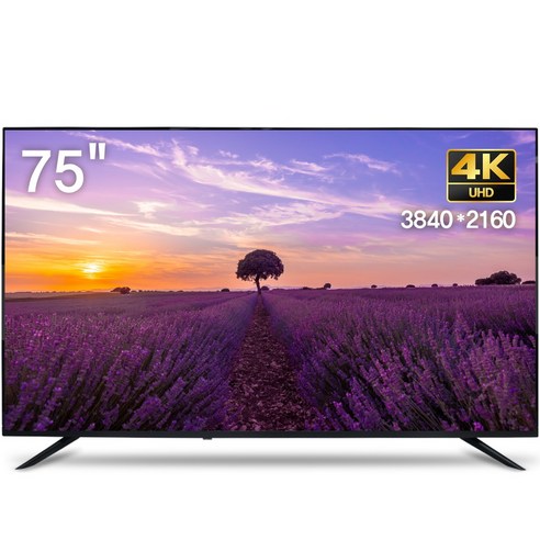 위드라이프 75인치 4K UHD TV 대기업정품패널 고화질 대형티비, 191cm/75인치, 75U(상하형), 벽걸이형, 방문설치