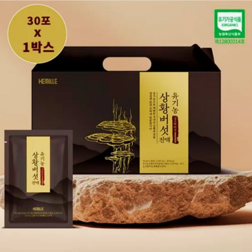 김소형원방 유기농 상황버섯진액 70ml x 30포