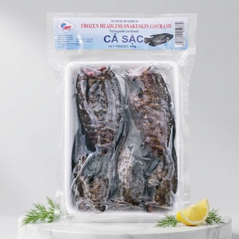 냉동 구라미 Ca Sac 베트남 민물생선 요리용 생선