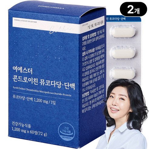 [본사직영] 여에스더 소연골 콘드로이친 뮤코다당&단백 (식약처 인정 관절&연골 건강 기능성)