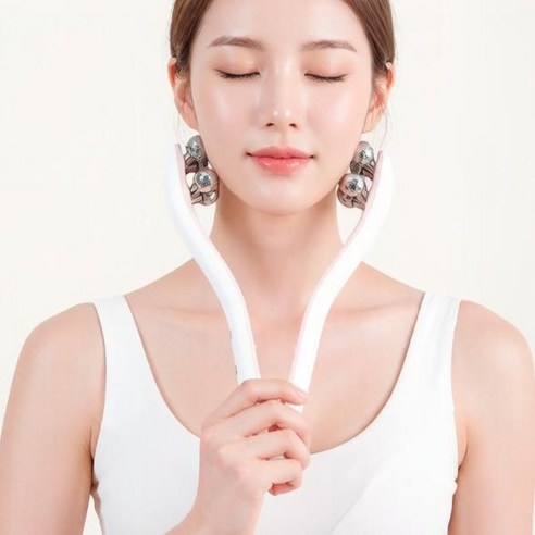 Jeernare EMS V라인 얼굴 마사지기 홈 케어 브이라인 마사지기 리프팅 턱 마사지기