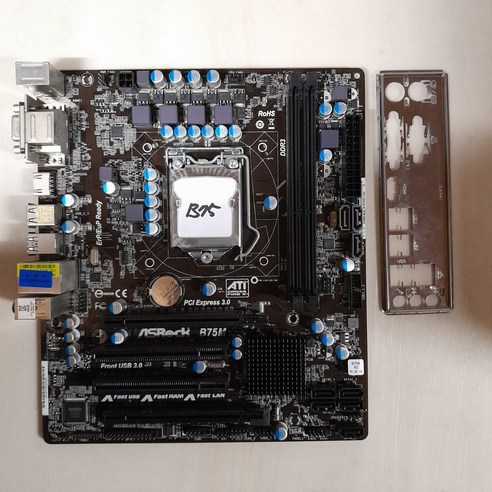 중고메인보드 ASROCK B75M(2세대/3세대지원), ASROCK B75M
