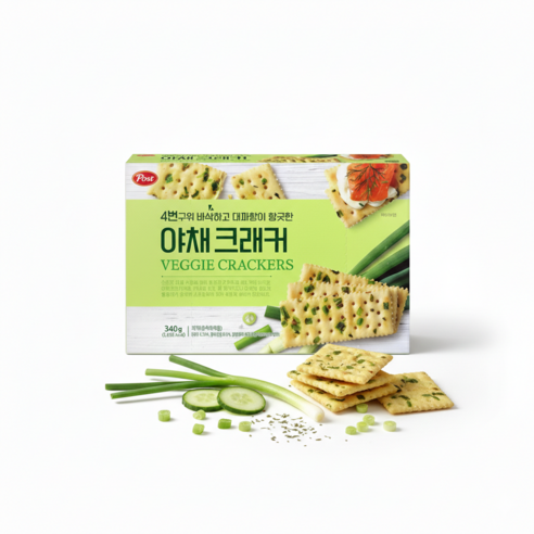 4번구워 바삭한 야채 크래커