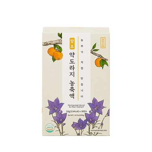 유산균 발효 약도라지 농축액 스틱형, 10g, 30개