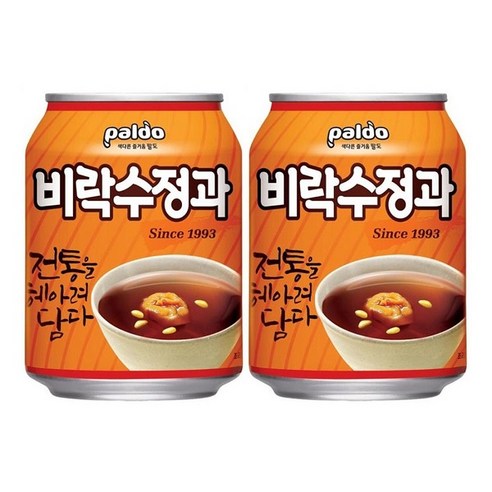 팔도 비락수정과 238ml 24 무, 238ml, 24개