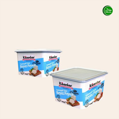 .Kaanlar Turkish White Cheese (Beyaz Peynir), Premium 칸라르 터키식 화이트 치즈 (베야즈 페이니르)