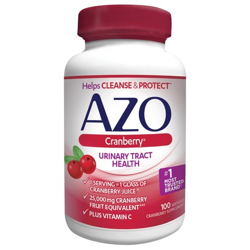 Azo 크랜베리 유리너리 트랙트 헬스 소프트젤