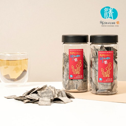 싱싱 뿌리 다시마차 국산 전통 건강 몸에좋은 차 100g 1+1set / 약200잔분