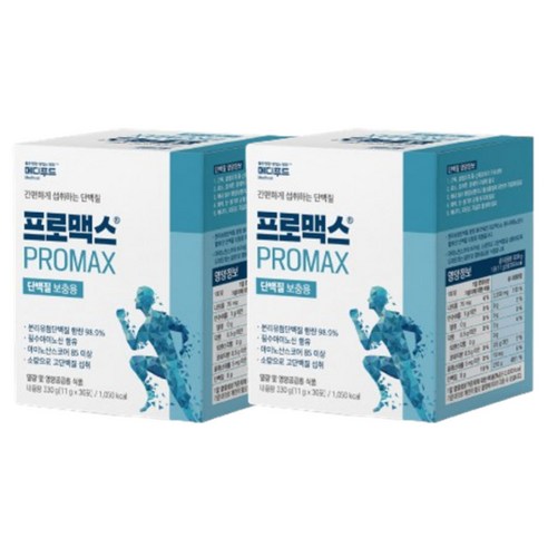 프로맥스 60포 단백질보충용제품 건강기능식품 PROMAX, 11g, 30개