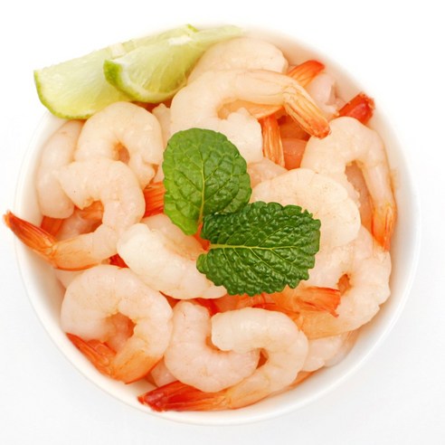 바다받아 자숙 칵테일새우 다이아몬드 새우살, 1개, 200g