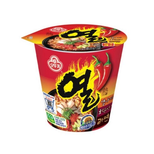 오뚜기 열라면 소컵 62g