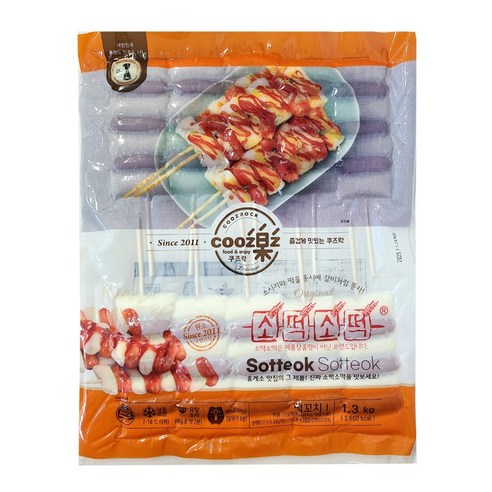 쿠즈락 와이앤비 소떡소떡 1.3kg (130g x 10ea)