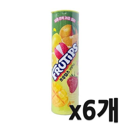 네슬레)프루팁스 미니 과일믹스 젤리 6EA 1세트