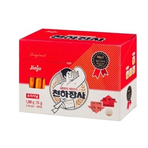 진주햄 천하장사 오리지널, 15g, 100개