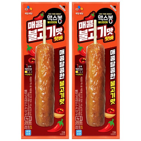 CJ 맥스봉 매콤불고기맛 핫바