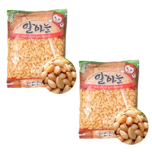 새콤한 알마늘 초절임 대용량 4kg 2개, 식당용 대용량 반찬단지