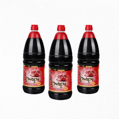 [W.A.T.B] 홍일 홍게맛장 1.8L + 간장 200ml + 다시마 200ml 라미란 이정현 만능맛간장 편스토랑 전참시