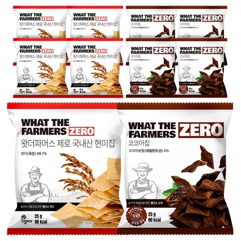 왓더파머스 다이어트간식 혼합구성 기름제로