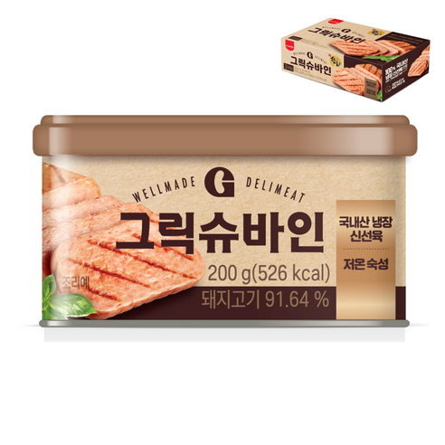 삼립 그릭슈바인 캔햄