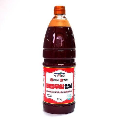 청우 더진한 비빔무침양념 2.2kg / 만능양념