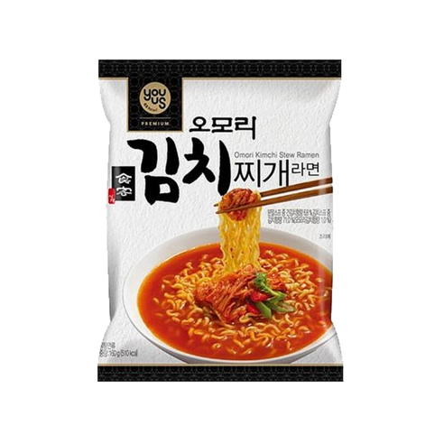 유어스 오모리 김치찌개 라면 160g