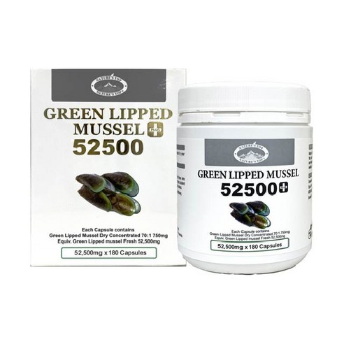 호주 네이쳐스탑 뉴질랜드 초록홍합 52500mg 180정, 1개, 180정