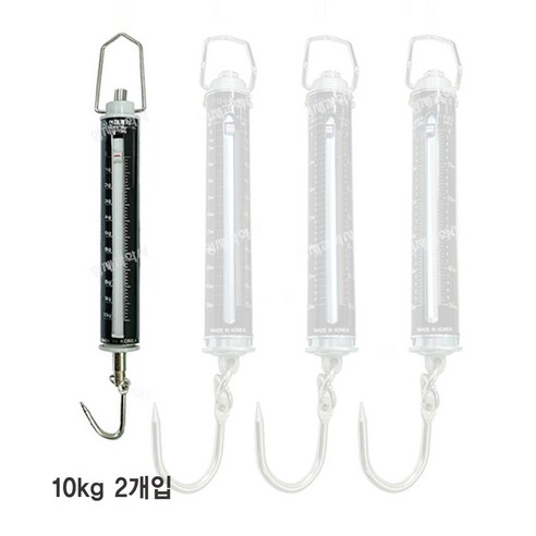 용수철저울 10~50kg 메달림저울 원통형 과학실험재료