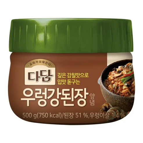 CJ제일제당 다담 우렁강된장500g, 500g, 1개