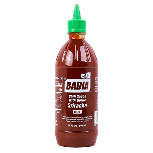 바디아 스리라차 핫 칠리 소스 갈릭, 483ml, 1개