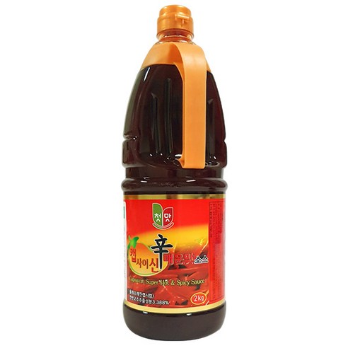 청우식품 캡사이신 매운맛 소스 2kg, 2kg, 1개