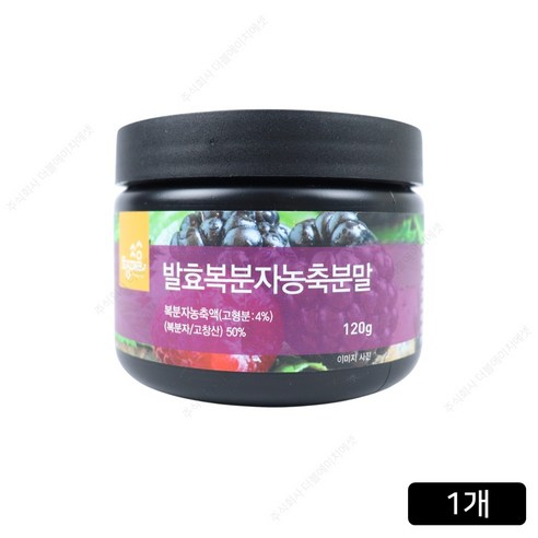 토종마을 발효복분자농축분말 국산 고창산