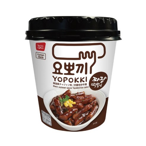 요뽀끼 짜장떡볶이 120g 국민 간식 캠핑 여행