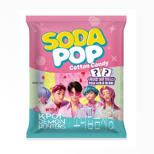 K-POP 데몬헌터스 소다팝솜사탕 8g x 6개, 6개, 8g