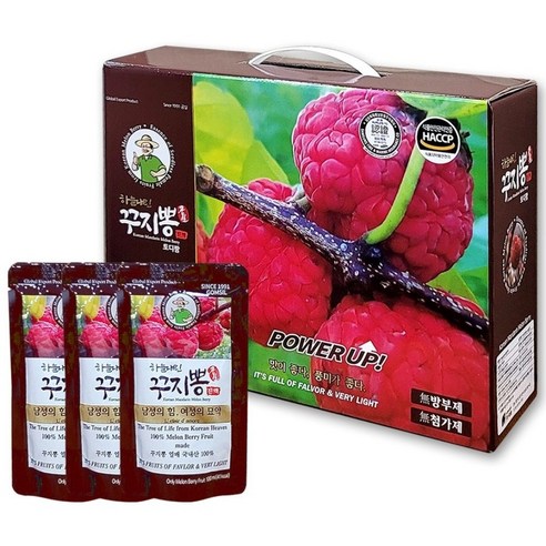 곰실푸드 하늘내린 꾸지뽕 진액 100% 국내산 꾸지뽕 열매 발효 효소, 30개, 100ml