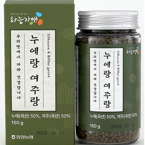 함양농협 하늘가애 누에랑 여주랑 150g