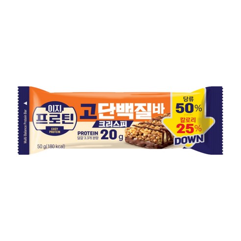 롯데 이지프로틴 고단백질바 크리스피