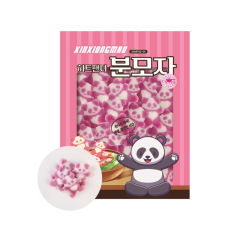 미소차이나 하트팬더 분모자 중국당면 중국식품 마라탕 훠궈 떡볶이 찜닭 재료 사리