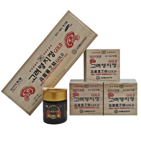 성보약초인삼사 고려영지정골드 목함 360g