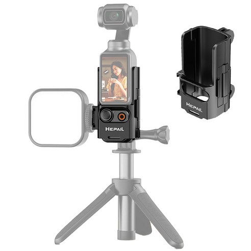 dji 오즈모 포켓4 3 케이스 악세사리 확장 어댑터 마이크 조명