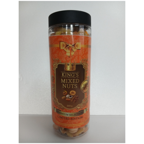 킹스 믹스넛츠 프리미엄 견과류 대용량, 골드 500g 1개, 1개, 500g