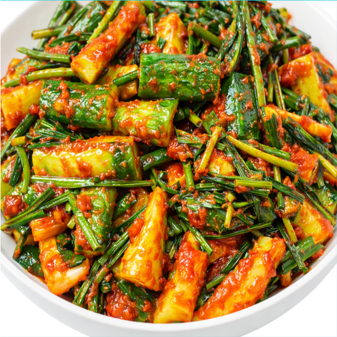 [순희네손맛김치] 아삭함이 다른 수제 오이부추김치 오이소박이