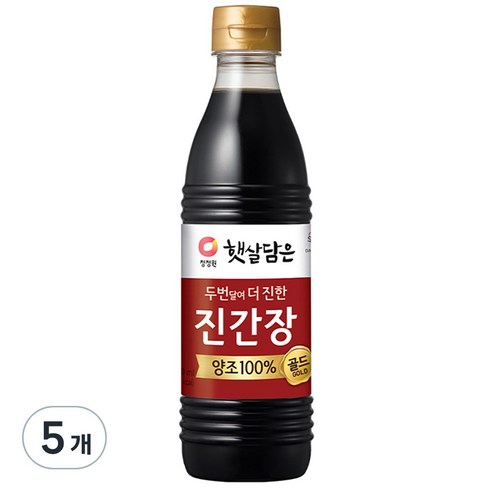 햇살담은 두번달여 더 진한 진간장 골드