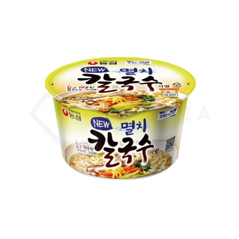 농심 멸치칼국수 사발 75g