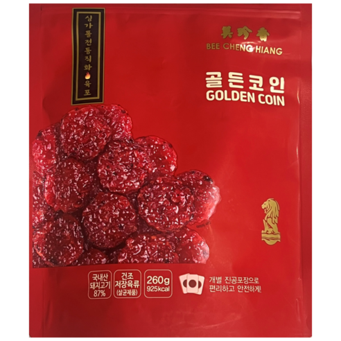 비첸향 골드코인 육포
